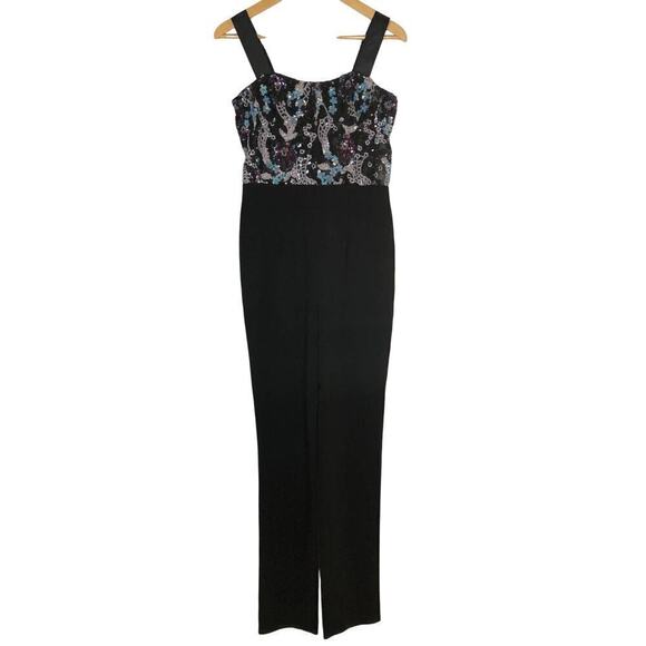 Bronx & Banco Annabelle Jumpsuit Sequin Black L - Picture 5 of 16
